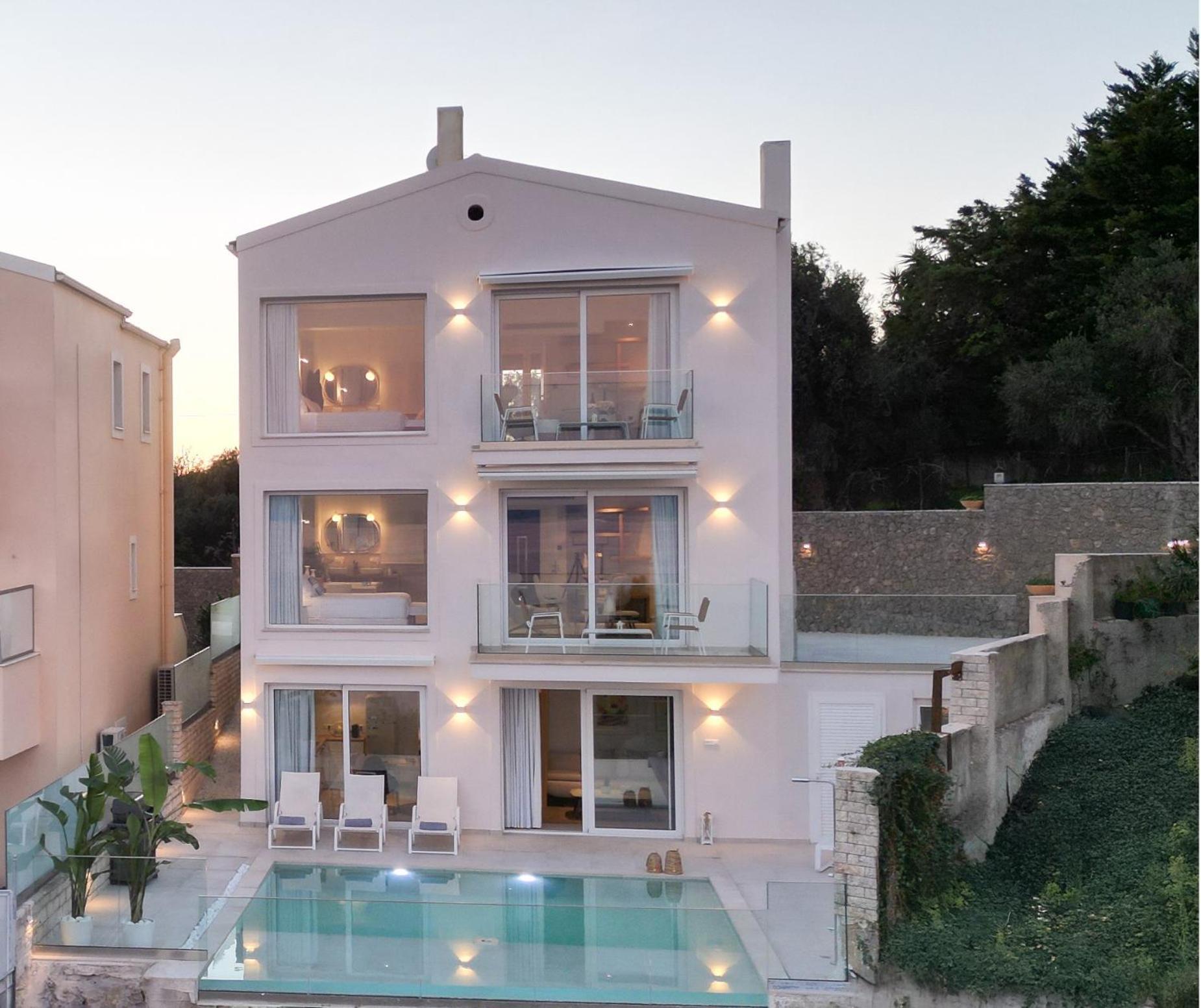 Achillion Luxury Corfu Villa & Suites Perama  Ngoại thất bức ảnh