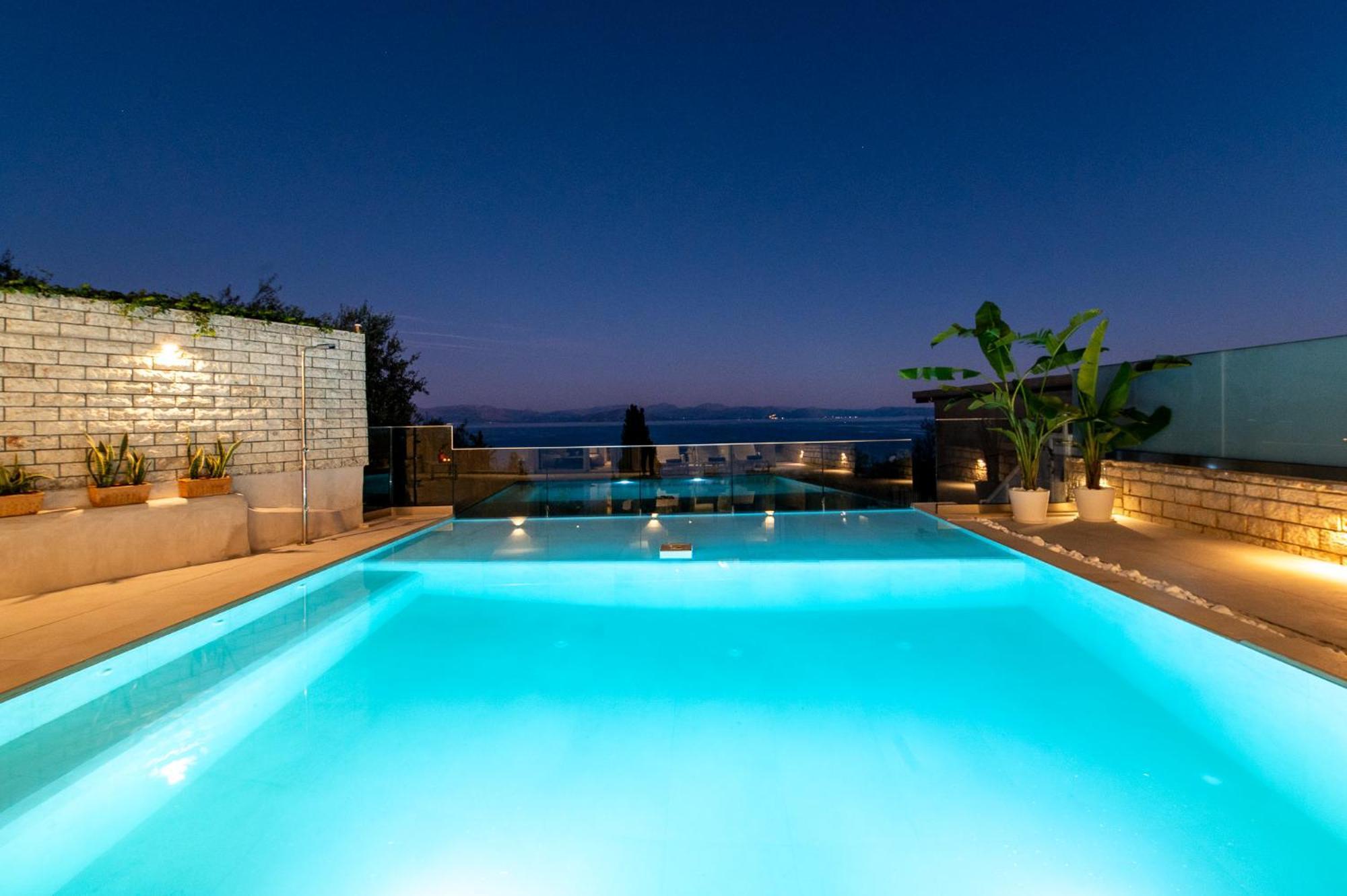 Achillion Luxury Corfu Villa & Suites Perama  Ngoại thất bức ảnh